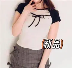 新品 andmary Alma ribbon top 完売アイテム トップスのサムネイル