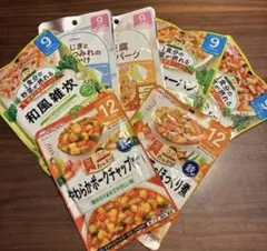 和光堂とPigeonの離乳食のサムネイル
