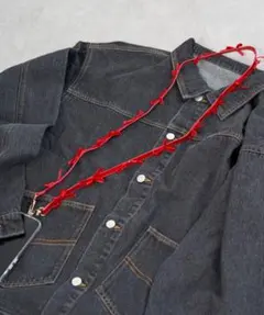 VENCEEXCHANG スマホストラップ　赤