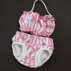 水着　チューブトップビキニ　水遊びパンツ　80cm