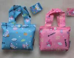 Ｂ.サンリオ　シナモロール&マイメロエコバッグ2点セット 新品未使用