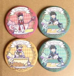 おそ松さん へそくりウォーズ へそウォ 缶バッジ 紅茶 おそ松 チョロ松 十四松