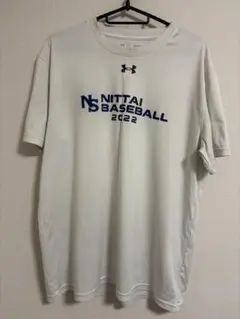 日体大　野球部2022 XL ホワイトTシャツ