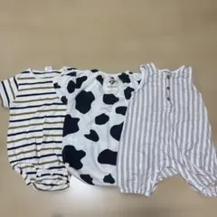 ベビーロンパース　カバーオール　70サイズ　ユニクロ　バースデイ