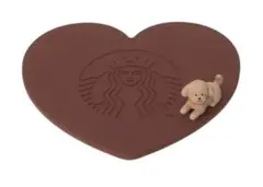 スタバ　バレンタイン2026　シリコンコースター