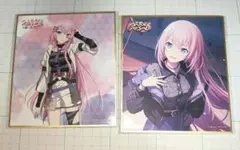 巡音ルカ 色紙 2枚