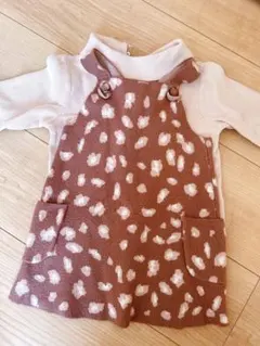 ZARAワンピース 80㎝　プティマイン　ハイネックトレーナー　スウェット　90