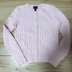 POLO RALPH LAUREN カーディガン ベビーピンク