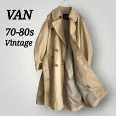 超希少‼️70-80s VAN JACKET ヴァン トレンチコート 当時物