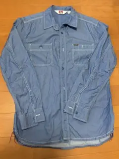 BEN DAVIS デニムシャツ 長袖 ブルーのサムネイル