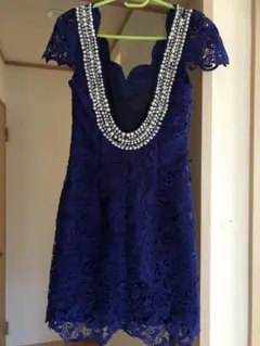 ミニドレス  パール