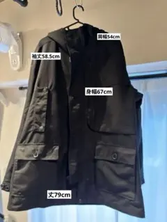 Eddie Bauer ブラック マウンテンパーカー