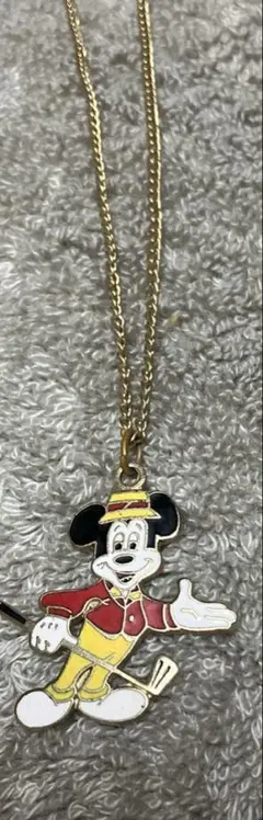 ビンテージ☆1984年ディズニーランド開園翌年購入☆ミッキーマウスネックレス