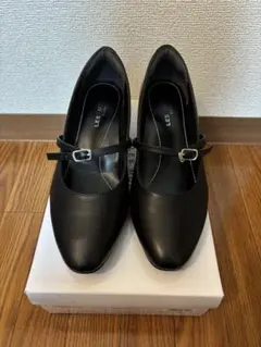LES MUES Femme パンプス SWP16 ブラック 22.5cm