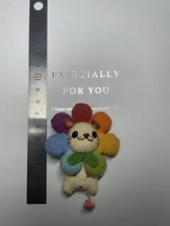 カラフルなライオンのあみぐるみ 約10cm かぎ針編み