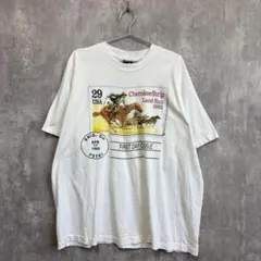 ☆80s ヴィンテージ アート Tシャツ XLサイズ ソクラテスの死 ギリシャ 