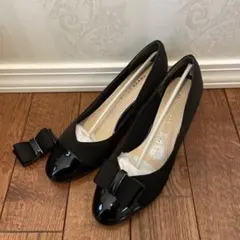 ジェリービーンズ(JELLY BEANS) 2WAYダブルリボンヒールパンプス