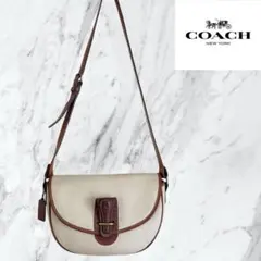 COACH オールドコーチ レザー ショルダーバッグ Y2K 平成