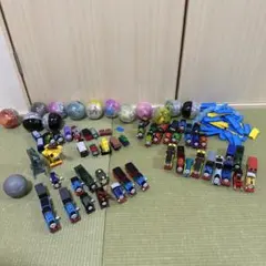 ガチャガチャ　きかんしゃトーマスプラレール　セット