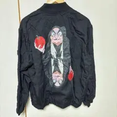 新品 Disney 白雪姫 女王 MA-1 ジャケット ブラック Lサイズ