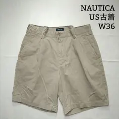 US古着　ノーティカ　ショートパンツ　ハーフパンツ　チノショーツ　W36のサムネイル