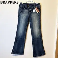 ブラッパーズ　BRAPPERS ブーツカットデニム・フレアデニム ダークブルー