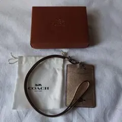未使用　コーチ IDケース