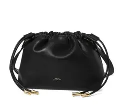 美品 値下げ不可 A.P.C ショルダーバック ブラック ニノン