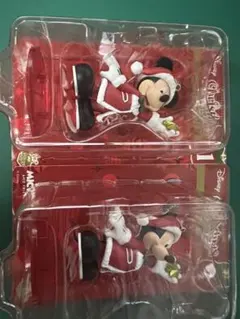 ディズニー クリスマスオーナメントくじ　ミッキー　2体