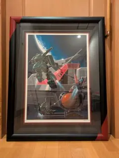 大河原邦男氏による『機動戦士Zガンダム』版画作品 「刻～機動戦士Zガンダムより」 大河原邦男氏による『機動戦士Zガンダム』版画作品 「刻～機動戦士Z