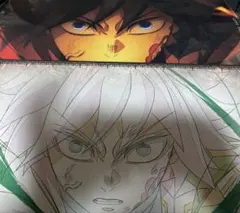 鬼滅の刃 ufotable cafe 冨岡義勇 ランチョンマット ケースセット