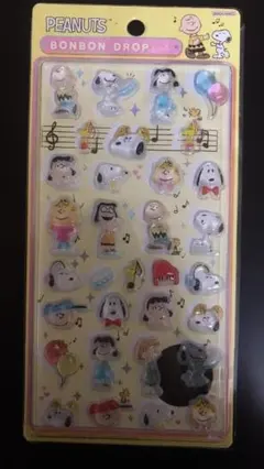 スヌーピー　ボンボンドロップシール