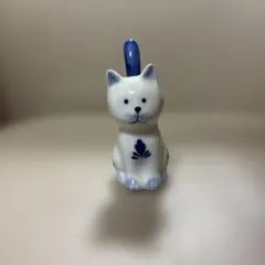 陶器製 猫のベル　昭和レトロのサムネイル