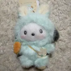 ポチャッコSanrioバニーキーチェーン付きマスコット