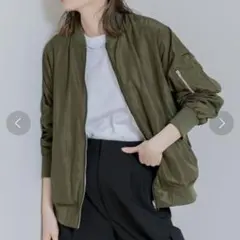 アーバンリサーチ　サニーレーベル　リバーシブルMA-1ブルゾン　ミリタリー