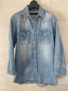 BEAUTY & YOUTH デニムシャツ Lサイズ