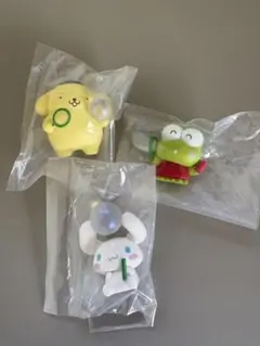 きらっととんでいけしゃぼん玉　シナモロール、ポムポンプリン、ケロケロケロッピ