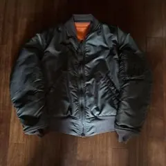 60sMA-1 フライトジャケットUSA製SCOVILLジップ