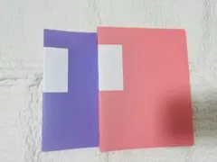 A5サイズ 6リングバインダー 紫 ピンク
