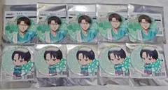 進撃の巨人　極楽湯　限定　缶バッジ　リヴァイ　10個セット！