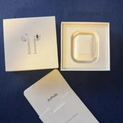 【Apple】Air Pods 第2世代　箱・コード付