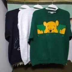 90s　Lee　ディズニー　ミッキーマウス　プーさん　スウェット　セット販売
