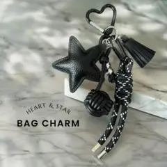 じゃらじゃらキーホルダー バッグチャーム 星 ハート キーチャーム プレゼント