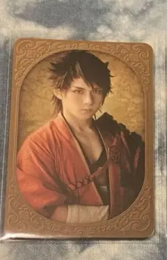 刀ミュ 坂龍飛騰 陸奥守吉行 グッズ 戦闘ver. ランダムふぉとカード