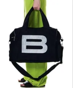 BEEDEN BIG B LOGO BAG BLACK