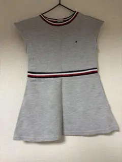 TOMMY HILFIGER キッズ 半袖ワンピース 92 グレーのサムネイル