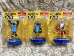 パペットスンスン Happyくじ おしゃべりフィギュア 3種セット