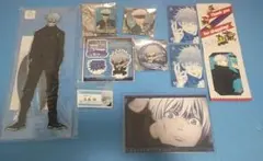 呪術廻戦 PLAZA ロフト The Wall 五条悟 アクスタ 特典 缶バッジ