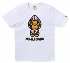 A BATHING APE MILO SHARK Tシャツ ホワイトのサムネイル