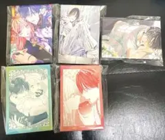 春の嵐とモンスター　漫福ガチャ　スタンド付き缶バッジ 5点セット